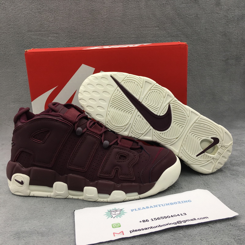 Authentic Nike Air More Uptempo “Bordeaux”